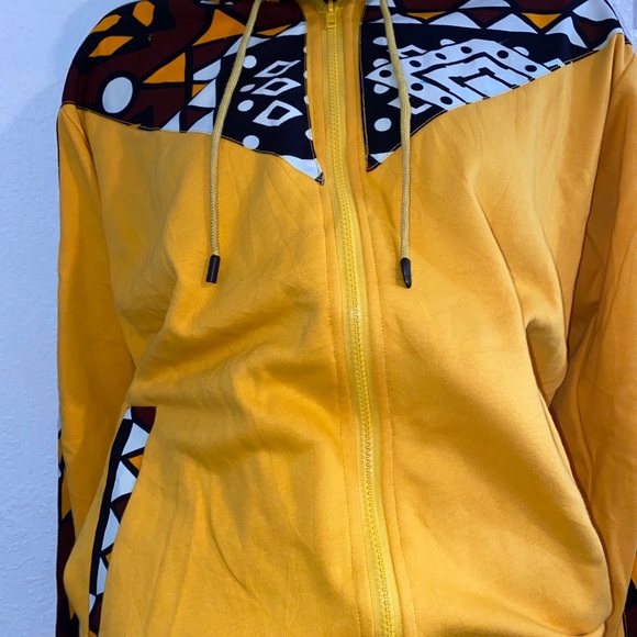Handmade Ankara Hoodie - Picture 2 of 3